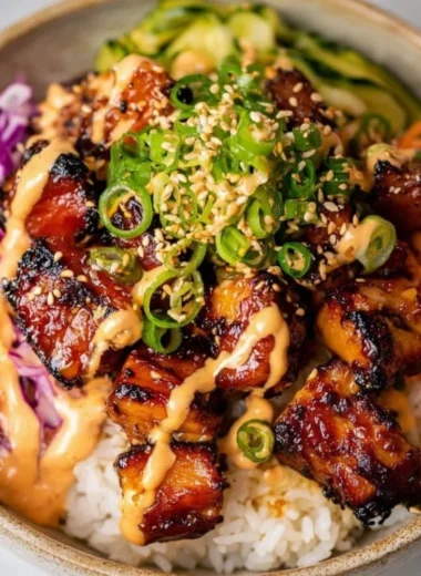Bowl of Ultimate Crunchy Asian Salad with fresh vegetables and dressing