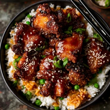 Quick 20-Minute Asian Air Fryer Sesame Chicken recipe