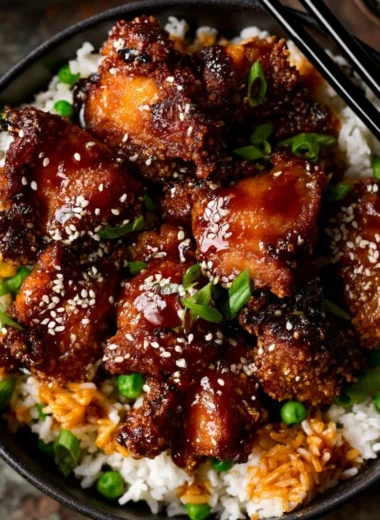 Quick 20-Minute Asian Air Fryer Sesame Chicken recipe