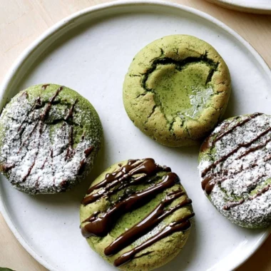 Chewy matcha mochi bites, a delicious green tea treat.