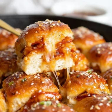 Delicious pizza sliders served on a platter with toppings.